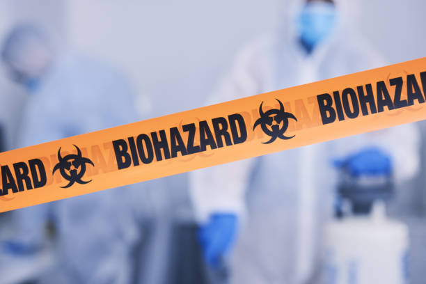 Professional Biohazard technician working in North Arlington, NJ